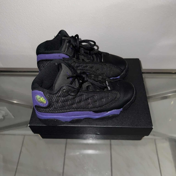 Jordan Other - Jordan Kids Sneakers in Black and Purple